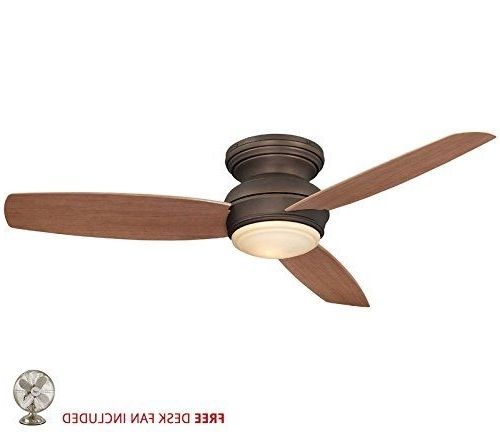 Fashionable Hugger Outdoor Ceiling Fans With Lights Intended For Special Offers – Minka Aire F594 Orb Concept Bronze Hugger  (View 14 of 15)