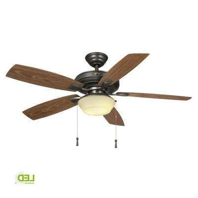Fashionable Outdoor Ceiling Fans With Cord In Outdoor – Ceiling Fans – Lighting – The Home Depot (View 6 of 15)