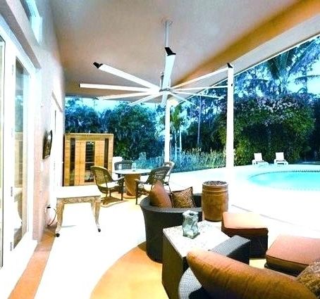 Fashionable Oversized Outdoor Ceiling Fans Pertaining To Modern Outdoor Ceiling Fans Modern Outdoor Fan Ceiling Fan Oversized (View 1 of 15)