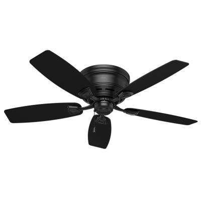 Favorite Outdoor Ceiling Fan No Electricity With Regard To Damp Rated – Flush Mount – Ceiling Fans – Lighting – The Home Depot (View 4 of 15)