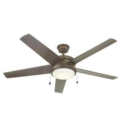 Favorite Outdoor Ceiling Fans With Led Globe Throughout Special Values – Ceiling Fans – Lighting – The Home Depot (Photo 12 of 15)