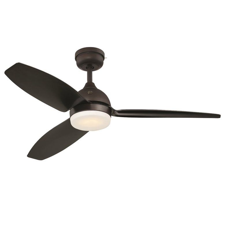Ge 54" Skyplug Morgan 3 Blade Indoor/outdoor Ceiling Fan With Remote Inside Well Known Outdoor Ceiling Fans With Removable Blades (View 9 of 15)