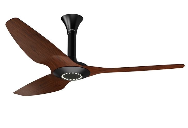 Haiku Unveils Ultra Efficient Ceiling Fan With Built In Led Lights Throughout Widely Used Outdoor Ceiling Fans With Dimmable Light (View 6 of 15)