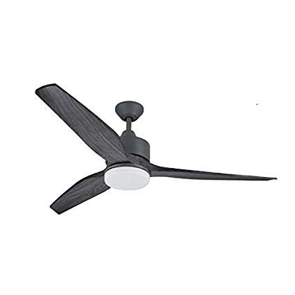 Harbor Breeze Fairwind 60 In Galvanized Integrated Led Indoor Inside Current Galvanized Outdoor Ceiling Fans With Light (View 8 of 15)