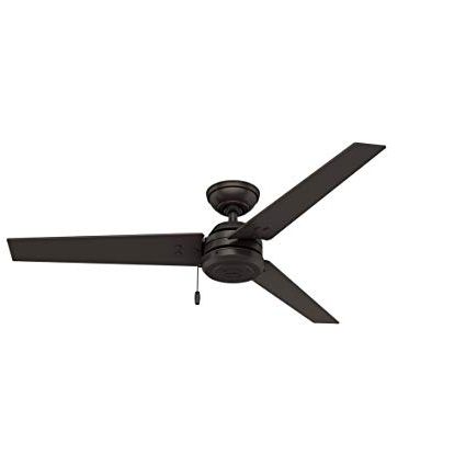Heavy Duty Outdoor Ceiling Fans Throughout Well Liked Hunter 59261 Cassius 52" Ceiling Fan, Large, Premire Bronze (View 6 of 15)
