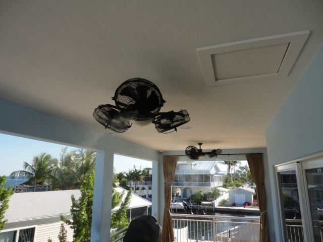 I Would Really Like One Of These Outdoor Misting Ceiling Fans And With Most Up To Date Outdoor Ceiling Fans With Misters (View 1 of 15)