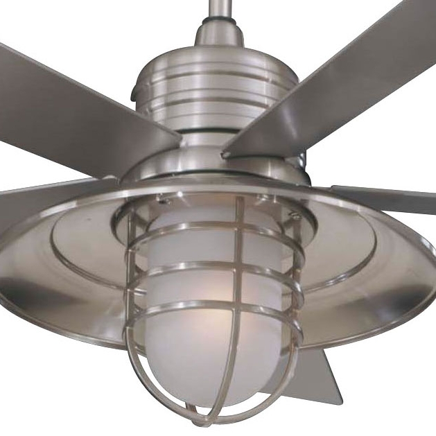 Industrial Outdoor Ceiling Fans With Light With Regard To Famous Industrial Outdoor Ceiling Fan With Light Amazing Lowes Ceiling Fans (Photo 5 of 15)