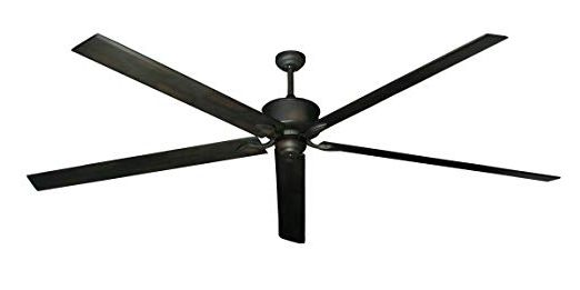 Latest Hercules 96 Inch Dc Ceiling Fan With Remote (oil Rubbed Bronze With Regard To Large Outdoor Ceiling Fans With Lights (View 9 of 15)