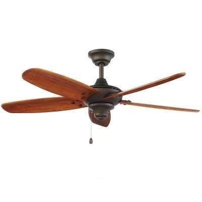Latest Rustic – Outdoor – Ceiling Fans – Lighting – The Home Depot In Rustic Outdoor Ceiling Fans (View 1 of 15)