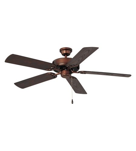 Maxim 89915oi Basic Max 52 Inch Oil Rubbed Bronze Outdoor Ceiling Fan With Most Up To Date Oil Rubbed Bronze Outdoor Ceiling Fans (View 1 of 15)