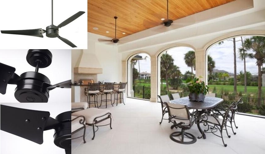 Most Recent Best Indoor / Outdoor Ceiling Fans – Reviews & Tips For Choosing Intended For Waterproof Outdoor Ceiling Fans (View 7 of 15)