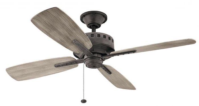 Multi For Latest Kichler Outdoor Ceiling Fans With Lights (View 6 of 15)
