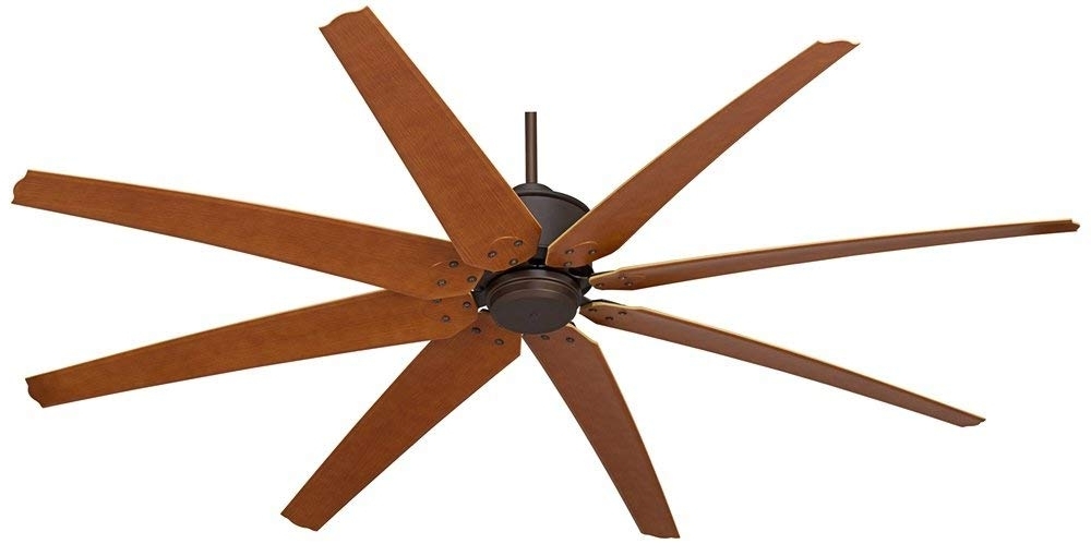 Newest 72 Inch Outdoor Ceiling Fans With Regard To 72" Predator English Bronze Outdoor Ceiling Fan – – Amazon (Photo 1 of 15)