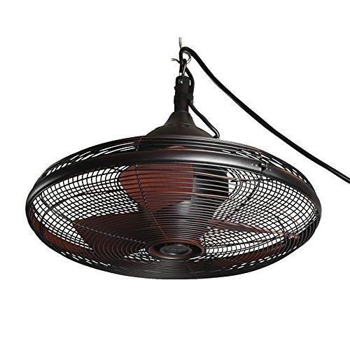 Oil Rubbed Bronze Outdoor Ceiling Fans Pertaining To Widely Used Allen + Roth 20 In Valdosta Dark Oil Rubbed Bronze Outdoor Ceiling (View 15 of 15)
