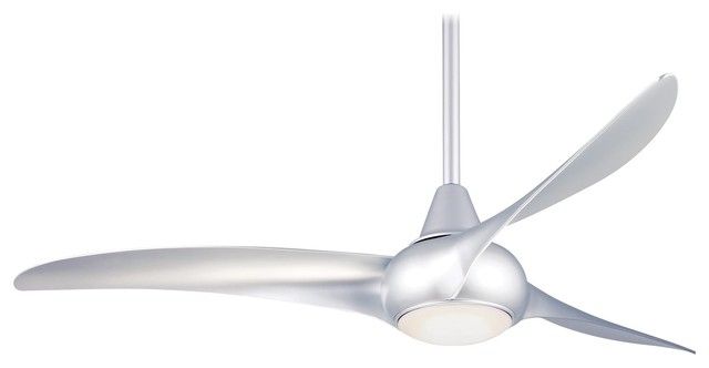 Outdoor Ceiling Fans With Led Lights Intended For Most Recently Released Brilliant Outdoor Ceiling Fan With Light And Remote And Black (View 12 of 15)
