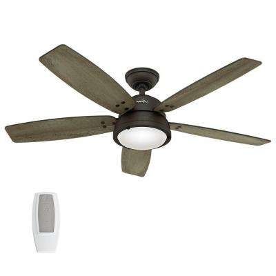Outdoor Ceiling Fans With Led Lights Pertaining To Trendy Outdoor – Ceiling Fans With Lights – Ceiling Fans – The Home Depot (View 1 of 15)