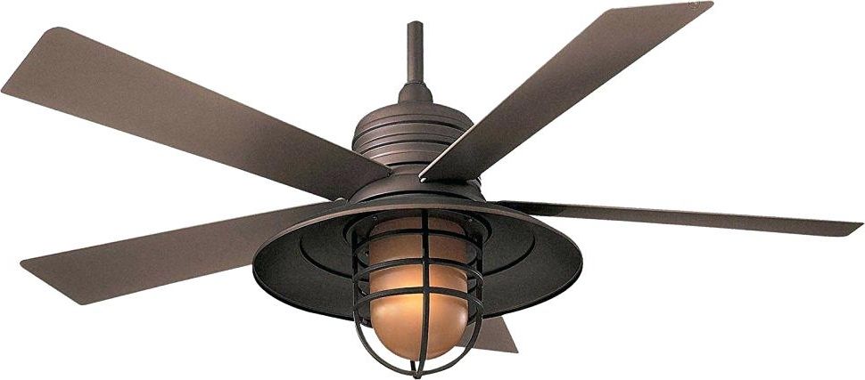 Outdoor Ceiling Fans With Lights Damp Rated Pertaining To Best And Newest Outdoor Ceiling Fans Wet Rated Gorgeous Modern With For  (View 10 of 15)