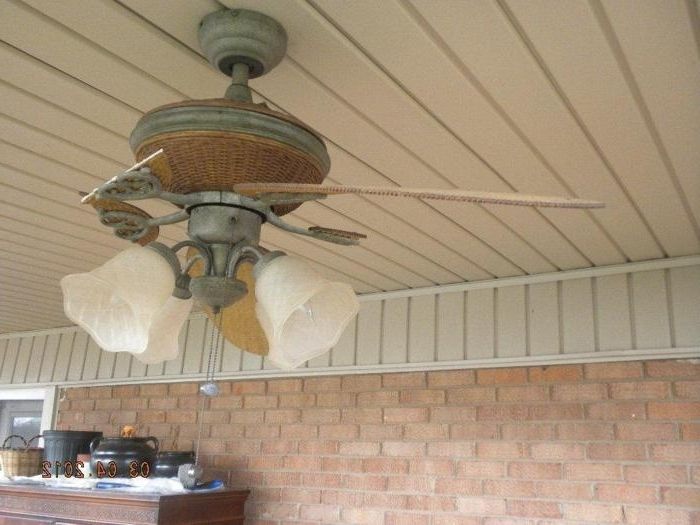 Outdoor Ceiling Fans With Removable Blades In Newest Broken Blades (View 1 of 15)