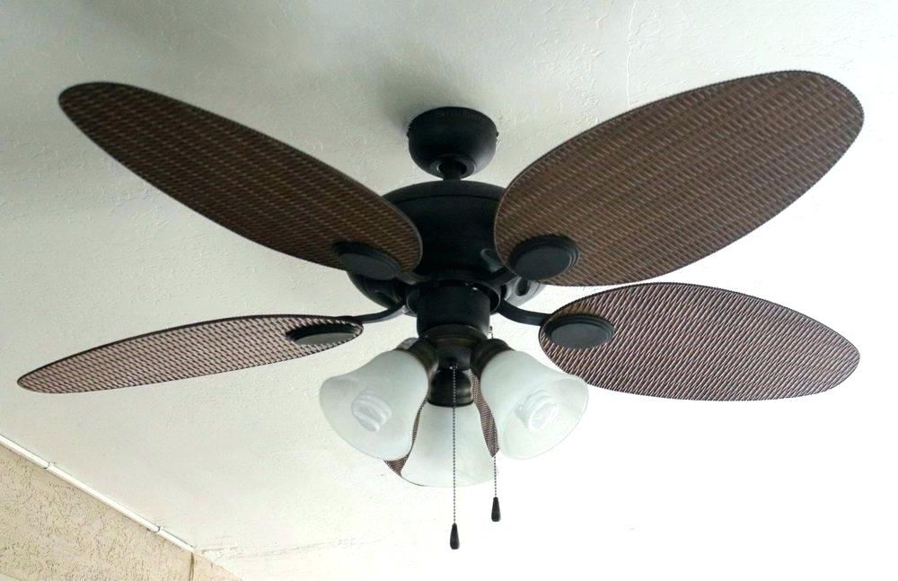Outdoor Metal Ceiling Fans Metal Blade Ceiling Fan Contemporary Regarding Current Outdoor Ceiling Fans With Metal Blades (View 9 of 15)
