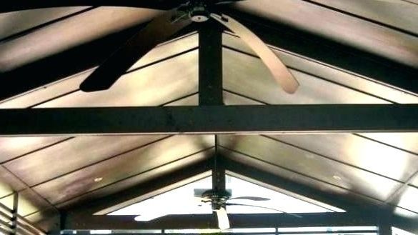 Oversized Outdoor Ceiling Fans Within Recent Big Ceiling Fans With Lights Large Ceiling Fans Big Large Classical (View 9 of 15)