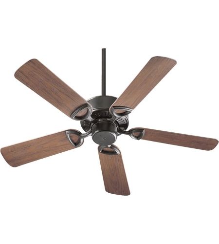 Popular 42 Inch Outdoor Ceiling Fans With Lights With Regard To Quorum 143425 95 Estate Patio 42 Inch Old World With Walnut Blades (View 8 of 15)