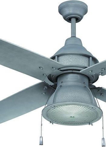 Trendy Craftmade Par52agv4 52" Complete Galvanized Metal Ceiling Fan With For Galvanized Outdoor Ceiling Fans (View 4 of 15)