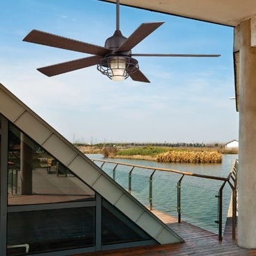 Trendy Damp Rated Outdoor Ceiling Fans Throughout Wet Rated (ul Listing), Weatherproof & Waterproof Outdoor Ceiling (Photo 11 of 15)