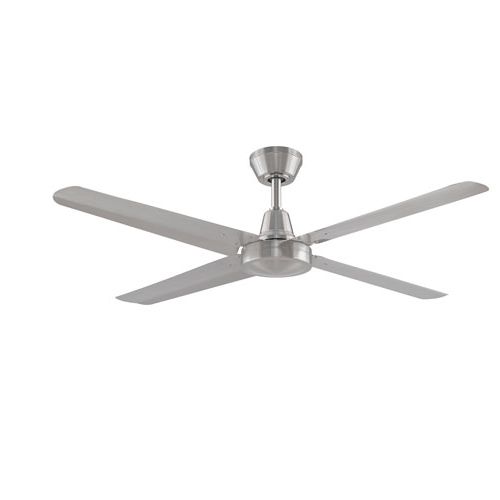 Well Known Fanimation Ascension Brushed Nickel 56 Inch 220v Outdoor Ceiling Fan With Regard To Brushed Nickel Outdoor Ceiling Fans (View 7 of 15)