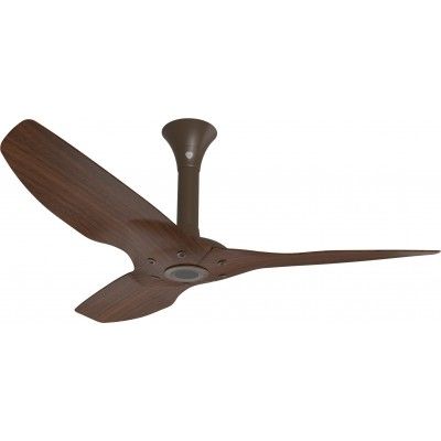 Well Known Haiku Outdoor Ceiling Fan: 52", Cocoa Woodgrain Aluminum, Standard Intended For Oil Rubbed Bronze Outdoor Ceiling Fans (View 8 of 15)