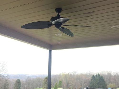 Well Known Outdoor Ceiling Fan Located In A High Wind Area With Regard To Sunshine Coast Outdoor Ceiling Fans (View 15 of 15)