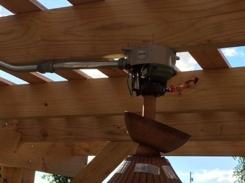 Well Known Outdoor Ceiling Fans Under Pergola Inside Need Help Mounting Our New Outdoor Ceiling Fan Under Our Pergola (View 12 of 15)