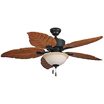 Well Known Outdoor Ceiling Fans With Downrod Within St Kitts 52 In Oil Rubbed Bronze Downrod Mount Indoor/outdoor (View 9 of 15)