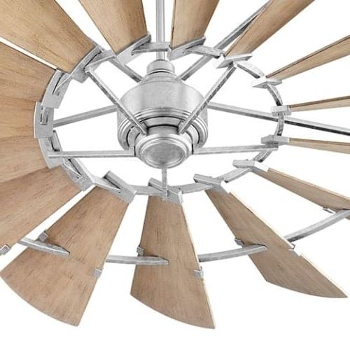 Well Known Outdoor Windmill Ceiling Fans With Light Intended For Shop Quorum International 197215 Windmill 72" 15 Blade Indoor (View 3 of 15)