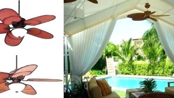 Wicker Ceiling Fans – Umigo Pertaining To Well Known Wicker Outdoor Ceiling Fans (View 9 of 15)