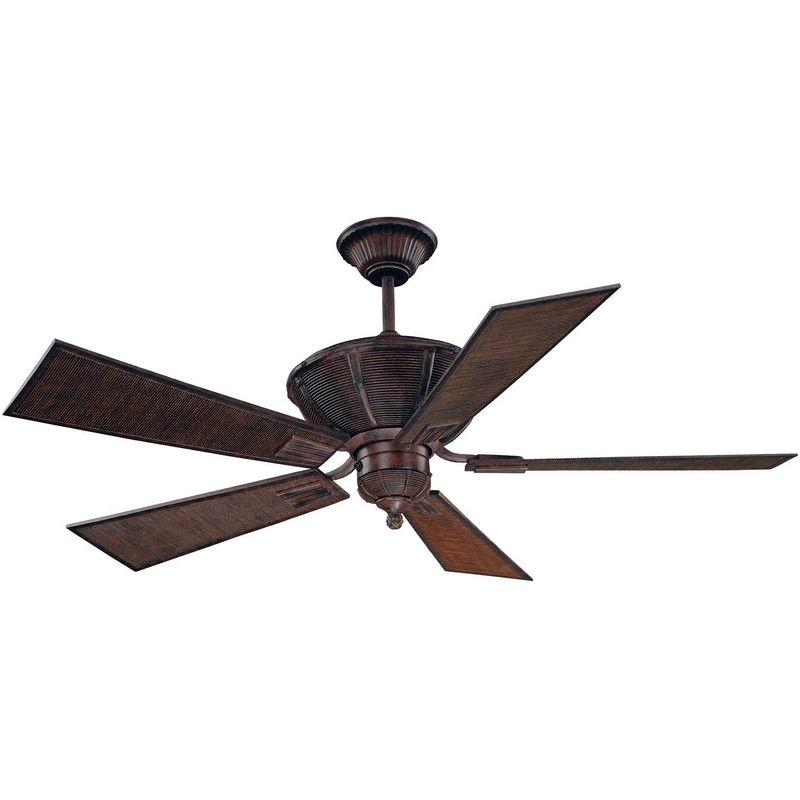 Widely Used 52 110 5ba 04 Savoy House Rustic Danville 52" 5 Blade Ceiling Fan Within Outdoor Ceiling Fans With Bamboo Blades (Photo 12 of 15)