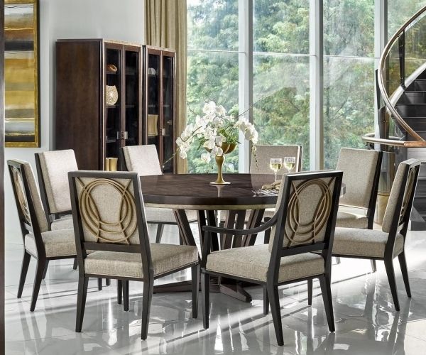 2017 Chapleau Ii 9 Piece Extension Dining Tables With Side Chairs With Regard To Cheery Caira Piece Extension Set Back Chairs Caira Piece Extension (Photo 14 of 20)