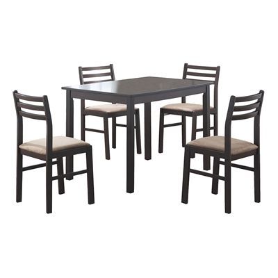 2017 Cora 7 Piece Dining Sets Pertaining To Monarch Specialties Dining Set I 1111 5 Piece In  (View 8 of 20)
