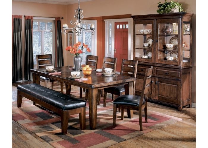 2017 Craftsman 9 Piece Extension Dining Sets With Uph Side Chairs For Spiller Furniture & Mattress Larchmont Rectangular Extension Table W (View 17 of 20)