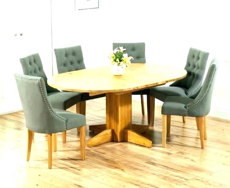 2017 Dining Table And 6 Chairs Set Oak Room Winsome Extending With Round With Extendable Dining Tables 6 Chairs (Photo 8 of 20)