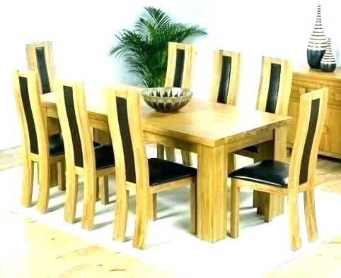 2017 Dining Tables And 8 Chairs Sets Intended For 8 Dining Table And Chairs – Kuchniauani (Photo 6 of 20)