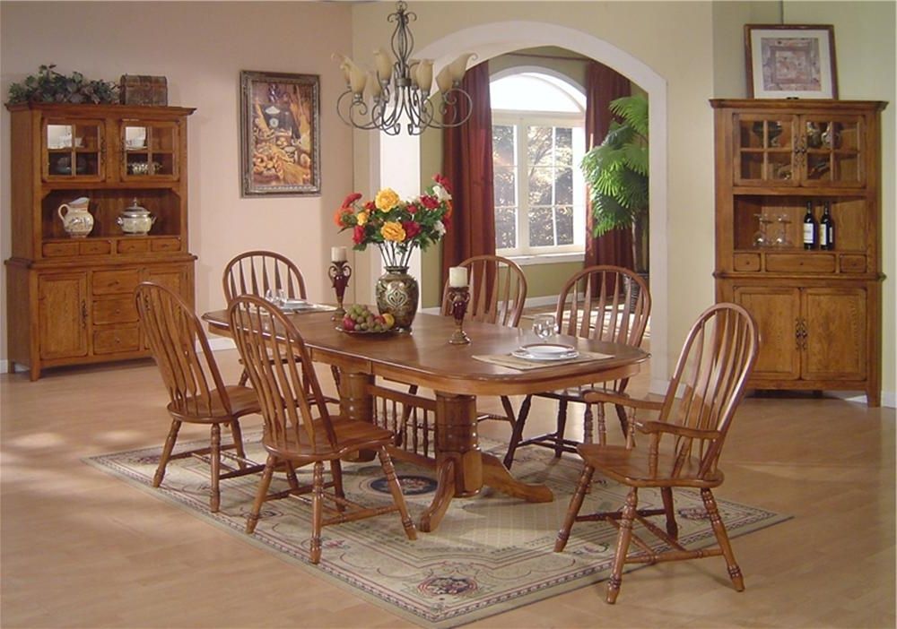 2017 Dining Tables And Chairs Sets Throughout How And Why To Pick Oak Dining Table And Chairs – Blogbeen (Photo 15 of 20)
