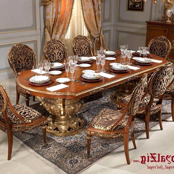 2017 Royal Dining Tables Regarding Royal Dining Table Cream Colour (Photo 19 of 20)