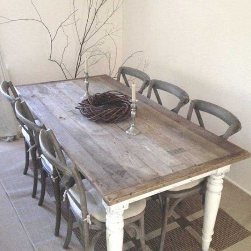 Featured Photo of 20 Best Ideas Shabby Chic Dining Sets