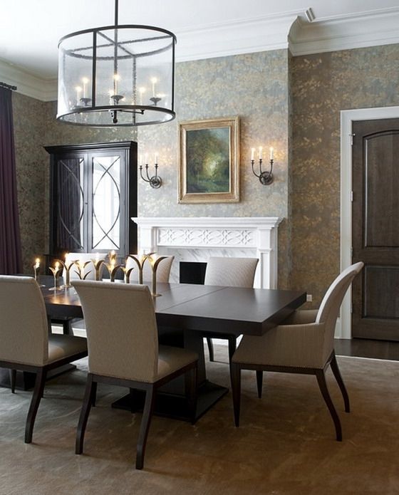 2018 Dark Dining Room Tables Pertaining To  (View 20 of 20)