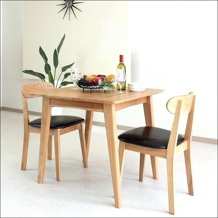 2018 Dining Table Sets For 2 Throughout 6. Compact Dining Table Sets Small Square Dining Table Small Dining (Photo 20 of 20)