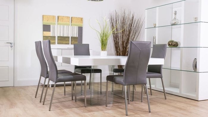 6. Dining Tables 8 Seater Dining Table Set Square Dining Table For 8 Pertaining To Well Liked 8 Seater White Dining Tables (Photo 9 of 20)