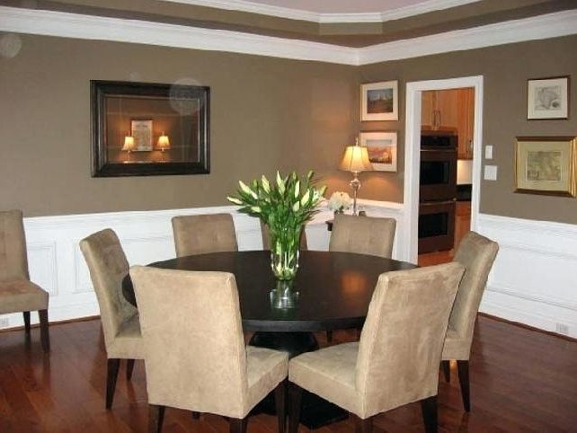 6 Person Round Dining Tables In Famous Round Dining Table For 6 Within Round Dining Table For 6 Remodel (View 3 of 20)
