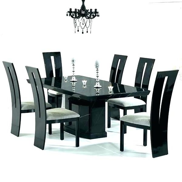 6 Seat Dining Table 6 Glass Dining Table And Chairs Best Furniture Pertaining To Current Glass Dining Tables 6 Chairs (View 18 of 20)