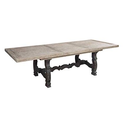 Amazon: Emerald Home Barcelona Rustic Pine And Dark Brown Dining Within Best And Newest Barcelona Dining Tables (Photo 2 of 20)