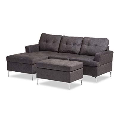 Amazon: Mid Century Sectional Sofa "rome" Modern Sectional For Inside Current Blaine 4 Piece Sectionals (View 12 of 15)